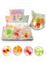 Opakowanie Gniotek Squishy z kawałkami owoców MIX