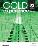 Okładka książki Gold Experience 3rd. B2 First for Schools WB