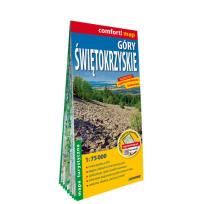 Okładka książki Góry Świętokrzyskie laminowana mapa turystyczna 1:75 000