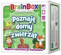 Opakowanie Gra BrainBox Poznaję domy zwierząt