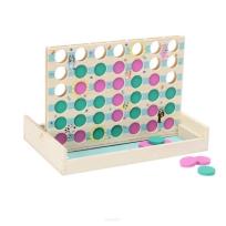 Opakowanie Gra drewniana Cztery w rzędzie Bluey