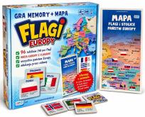 Opakowanie Gra Memory Flagi Europy