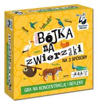 Opakowanie Gra na koncentrację i refleks Bójka na zwierzaki Kapitan Nauka