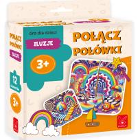 Opakowanie Gra Połącz Połówki Iluzje