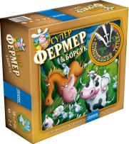 Opakowanie Gra Superfarmer z borsukiem wersja ukraińska Гра СУПЕРФЕРМЕР & Борсук
