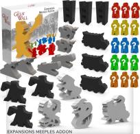 Opakowanie Gra Wielki mur Expansions Meeple Addon dodatek