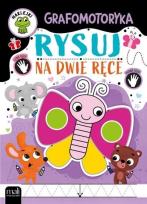Okładka książki Grafomotoryka Rysuję na dwie ręce