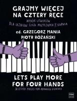 Okładka książki Grajmy więcej na cztery ręce + CD