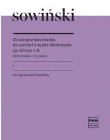 Okładka książki Grandes etudes de concert op. 60 z.1