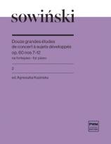 Okładka książki Grandes etudes de concert op. 60 z.2