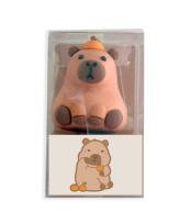 Opakowanie Gumka do mazania 3D Kapibara pomarańcza