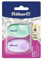 Opakowanie Gumka do ścierania Ergonomic 2szt PELIKAN