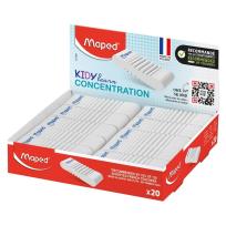 Opakowanie Gumka KidyLearn Concentration (20szt) MAPED