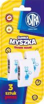 Opakowanie Gumka myszka 3szt ASTRA