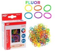 Opakowanie Gumki recepturki kolorowe fluor 30x1,5mm 60g