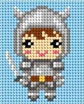 Opakowanie Haft. Moje pierwsze wyszywanie - Rycerz