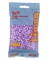 Opakowanie Hama Midi Koraliki w woreczku 1000 liliowe pastelowe