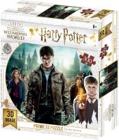 Opakowanie Harry Potter: Magiczne puzzle - Złota Trójka (300 elementów)