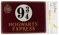 Opakowanie Harry Potter Tabliczka metalowa Peron 9 i 3/4