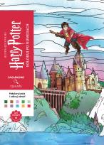 Okładka książki Harry Potter Zagadkowe rysunki Koloruj po numerach