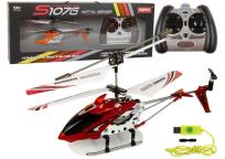 Opakowanie Helikopter R/C z żyroskopem Syma S107G czerwony