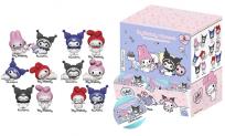 Opakowanie Hello Kitty Kuromi&Melody zawieszka mix