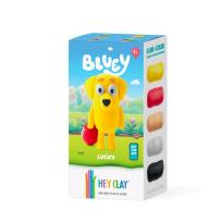 Opakowanie Hey Clay - Figurka Bluey Lucky + akcesoriami 5pak