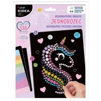 Opakowanie Holograficzne Obrazki Jednorożec KIDEA