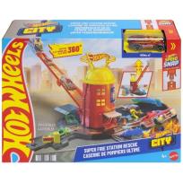 Opakowanie Hot Wheels City Super Remiza strażacka