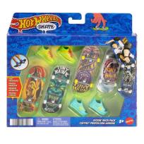 Opakowanie Hot Wheels Skate Deskorolka 4-pak + buty