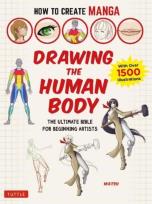 Okładka książki How To Create Manga Drawing Human Body wer. angielska