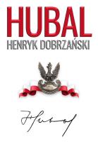 Okładka książki Hubal''. Henryk Dobrzański
