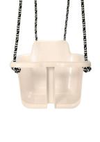 Opakowanie Huśtawka dziecięca ze sznurkami max 25kg Kolor soft neutral PLASTO