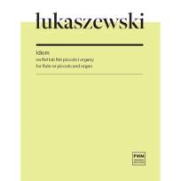Okładka książki Idiom na flet lub flet piccolo i organy