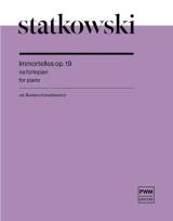 Okładka książki Immortelles op. 19