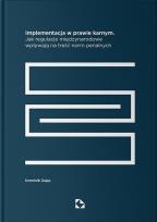 Okładka książki Implementacja w prawie karnym