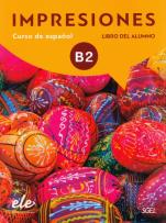 Okładka książki Impresiones B2 podręcznik + online