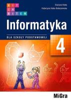 Okładka książki Informatyka SP 4 Bit za bitem podręcznik