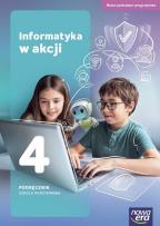 Okładka książki Informatyka SP 4 Informatyka w akcji podr. NPP
