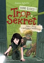 Okładka książki Inka i Filip i znikające bestsellery. Biuro śledcze Trop Sekret. Tom 2