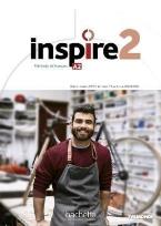 Okładka książki Inspire 2 podręcznik + online