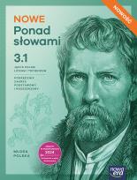 Okładka książki J. Polski LO 3 Nowe Ponad słowami podr. cz.1 ZPiR