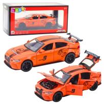 Opakowanie Jaguar metalowy światło i dźwięk pomarańczowy