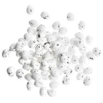 Opakowanie Jajka styropianowe nakrapiane 1,8cm 80szt białe