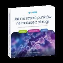 Okładka książki Jak nie stracić punktów na maturze z biologii 2025 cz.1 poradnik z przykładowymi zadaniami maturalnymi i komentarzami