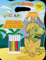 Okładka książki Jaki kolor ma dinozaur? Lubię Dinozaury. Superkolory