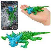 Opakowanie Jaszczurka rogata gumowa rozciągliwa 20cm