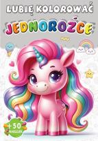Okładka książki Jednorożce. Lubię kolorować