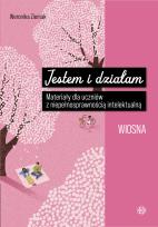 Okładka książki Jestem i działam Wiosna Materiały dla uczniów z niepełnosprawnością intelektualną
