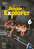 Okładka książki Język angielski Junior Explorer zeszyt ćwiczeń dla klasy 6 szkoły podstawowej EDYCJA 2025-2027